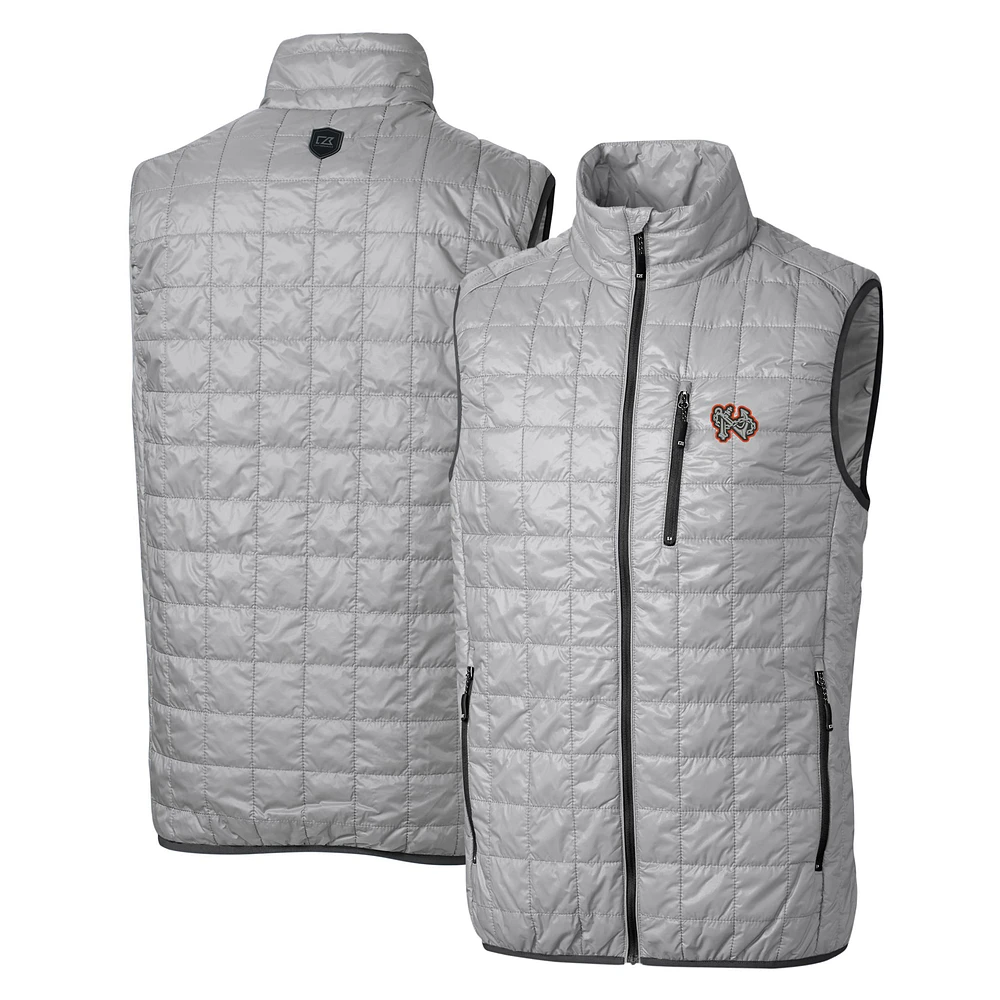 Men's Cutter & Buck Norfolk Tides Rainier PrimaLoft Eco Insulated Full-Zip Puffer Vest