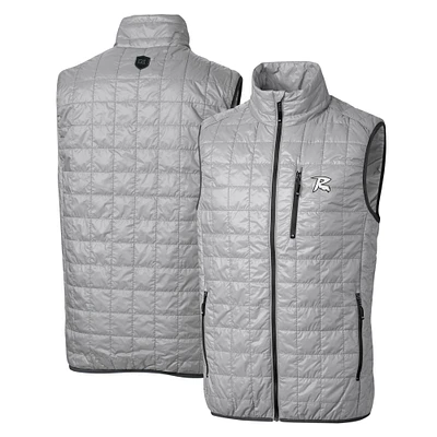 Men's Cutter & Buck Richmond Flying Squirrels Rainier PrimaLoft Eco Insulated Full-Zip Puffer Vest