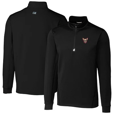 Men's Cutter & Buck El Paso Chihuahuas Traverse Stretch Quarter-Zip Pullover Top