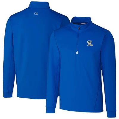 Men's Cutter & Buck Frisco RoughRiders Traverse Stretch Quarter-Zip Pullover Top