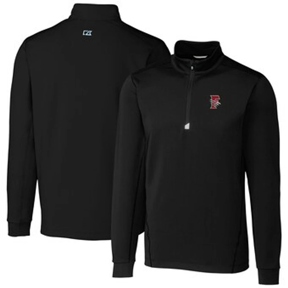 Men's Cutter & Buck Fresno Grizzlies Traverse Stretch Quarter-Zip Pullover Top