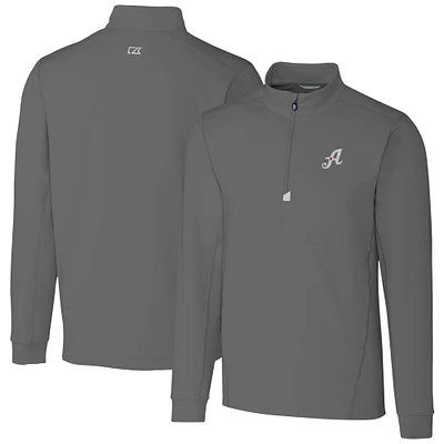 Men's Cutter & Buck Reno Aces Traverse Stretch Quarter-Zip Pullover Top
