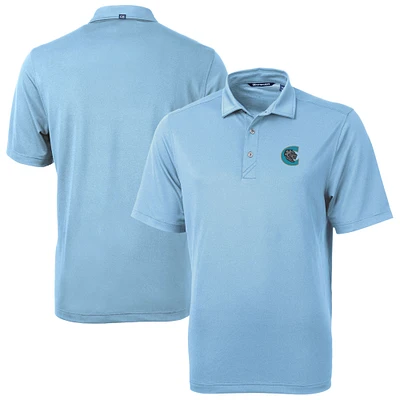Men's Cutter & Buck Powder Blue Charlotte Knights Virtue Eco Pique Recycled Polo