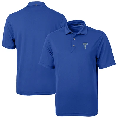 Men's Cutter & Buck Royal Tulsa Drillers Virtue Eco Pique Recycled Polo
