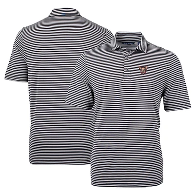 Men's Cutter & Buck El Paso Chihuahuas DryTec Virtue Eco Pique Stripe Recycled Polo