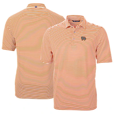 Men's Cutter & Buck Norfolk Tides DryTec Virtue Eco Pique Stripe Recycled Polo