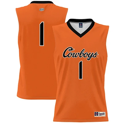 Unisex GameDay Greats #1 Orange Oklahoma State Cowboys Lightweight Basketball Jersey