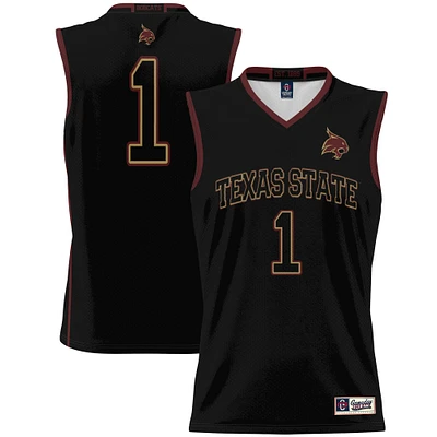 Unisex GameDay Greats #1 Texas State Bobcats Lightweight Basketball Jersey