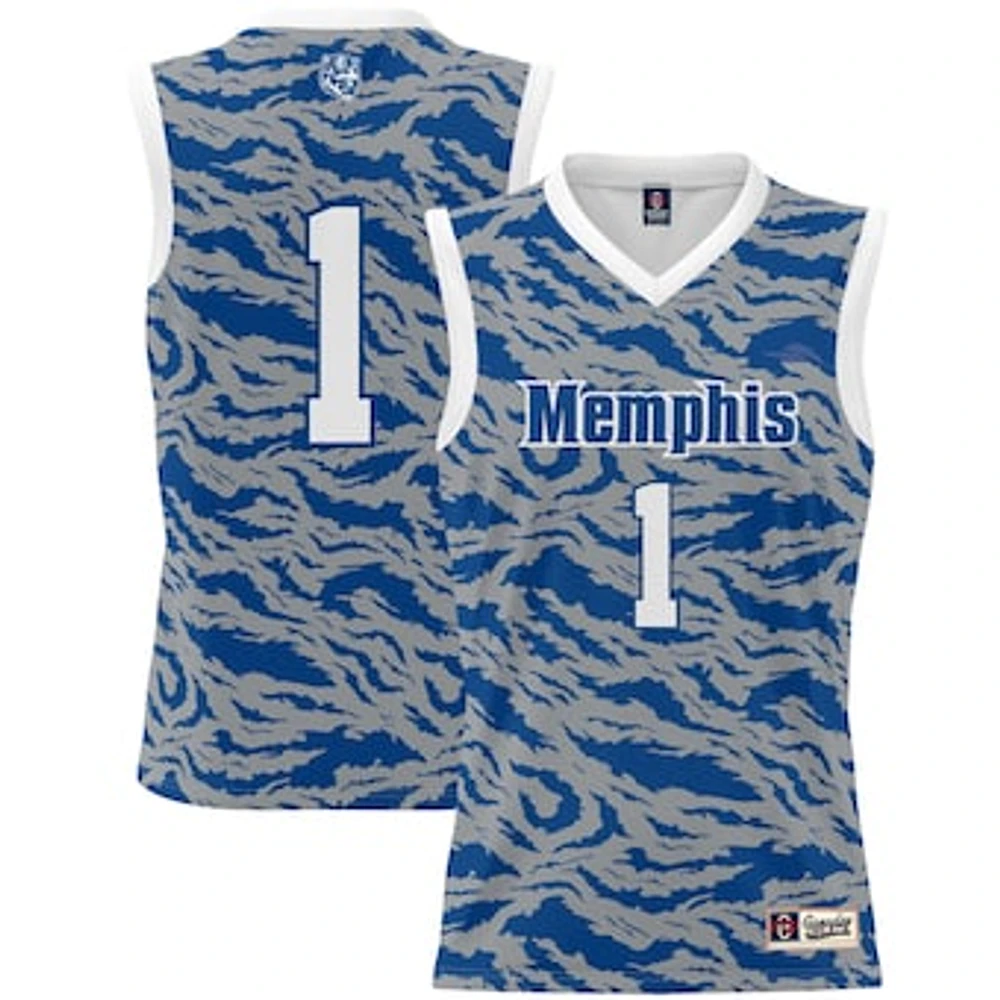 Youth GameDay Greats #1 Royal Memphis Tigers Lightweight Basketball Jersey