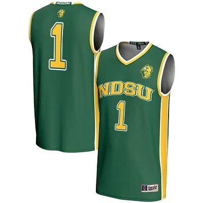 Youth GameDay Greats #1 Green NDSU Bison Lightweight Basketball Jersey