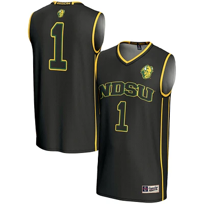 Youth GameDay Greats #1 Black NDSU Bison Lightweight Basketball Jersey