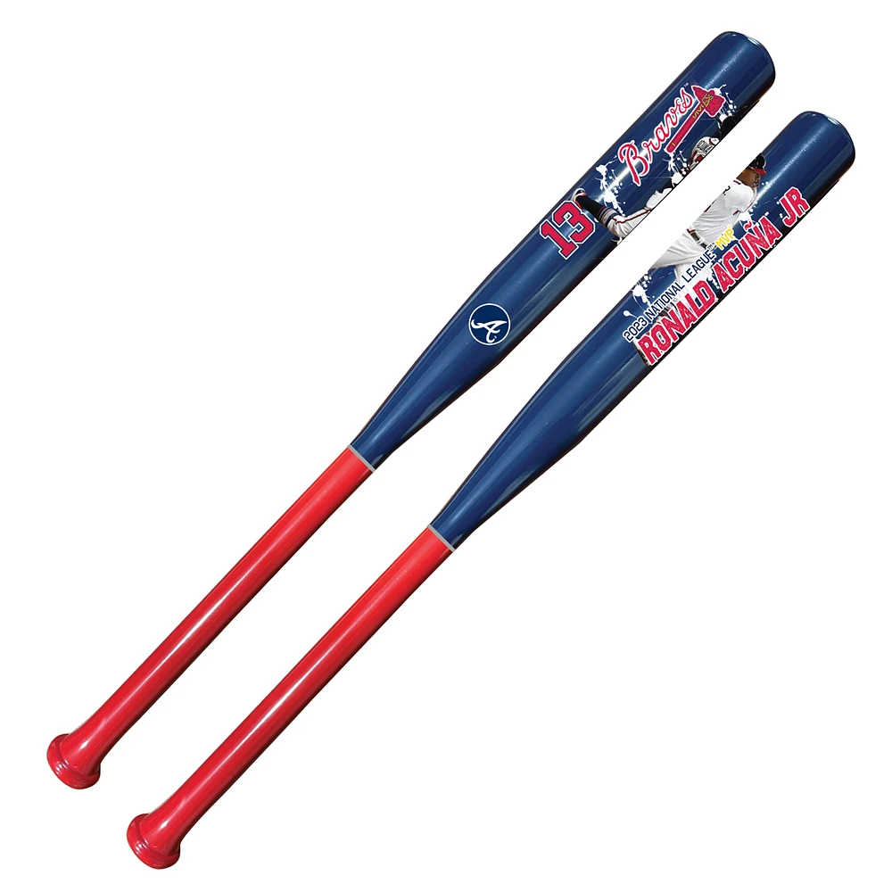Coopersburg Sports Ronald Acuña Jr. Atlanta Braves 2023 National League MVP 34" Hardwood Bat