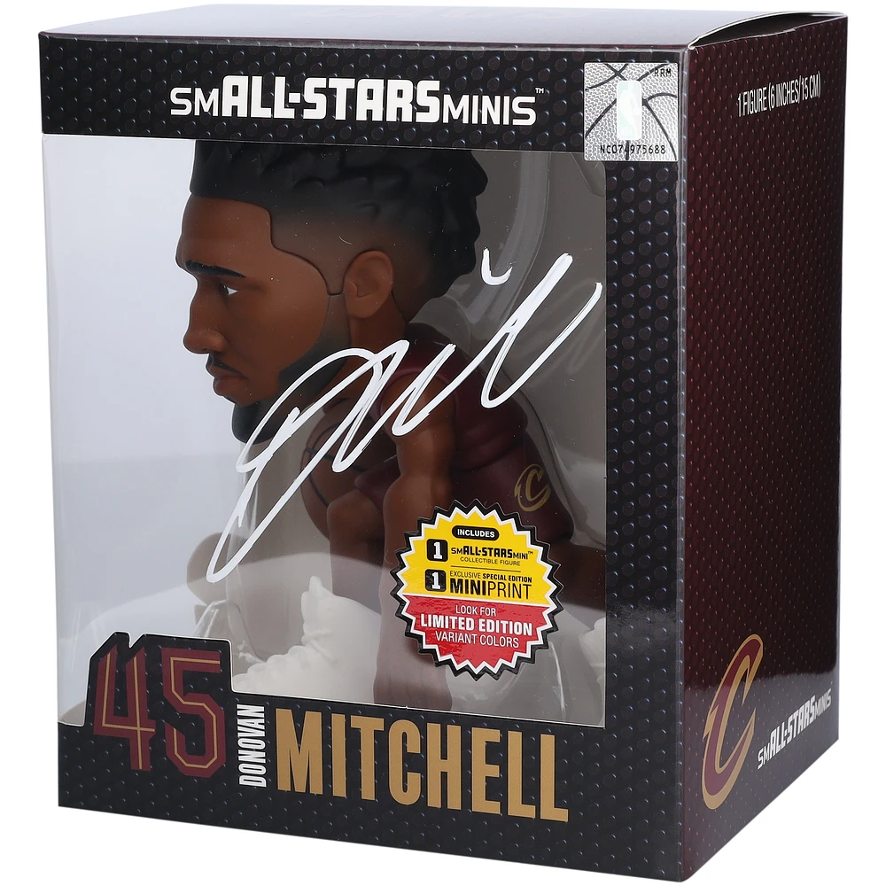 Donovan Mitchell Cleveland Cavaliers Autographed smALL-STARS 6" Vinyl Figurine