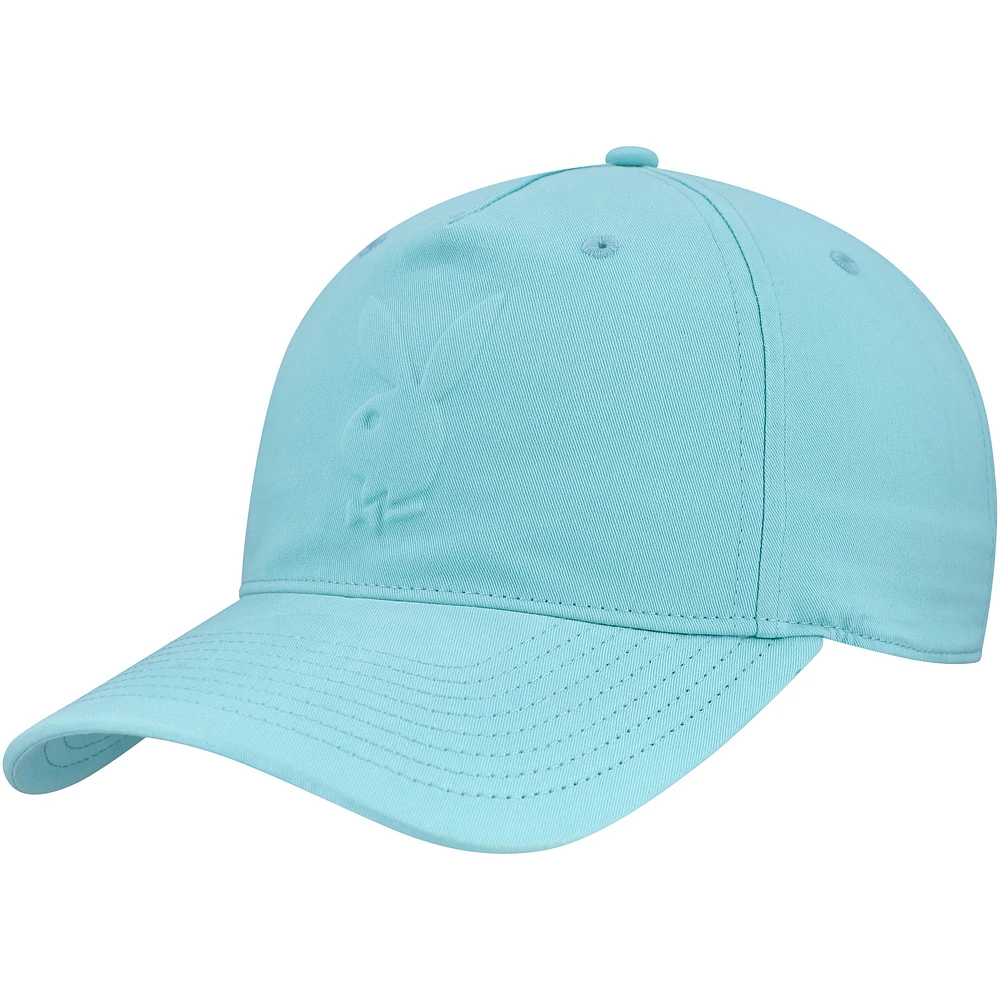 Unisex Mint Playboy Embossed Logo Adjustable Hat