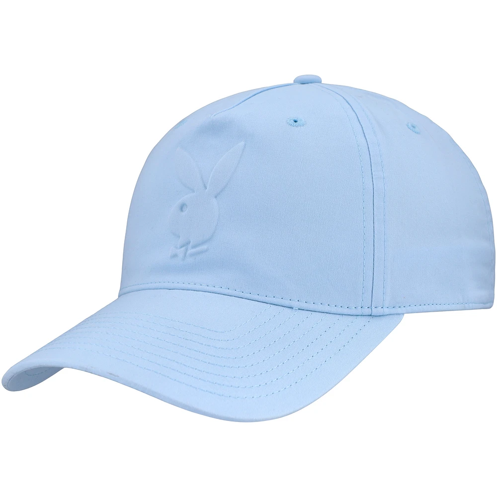 Unisex Playboy Embossed Logo Adjustable Hat