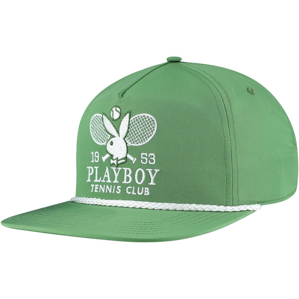 Men's Kelly Green Playboy Tennis Club Golf Adjustable Hat