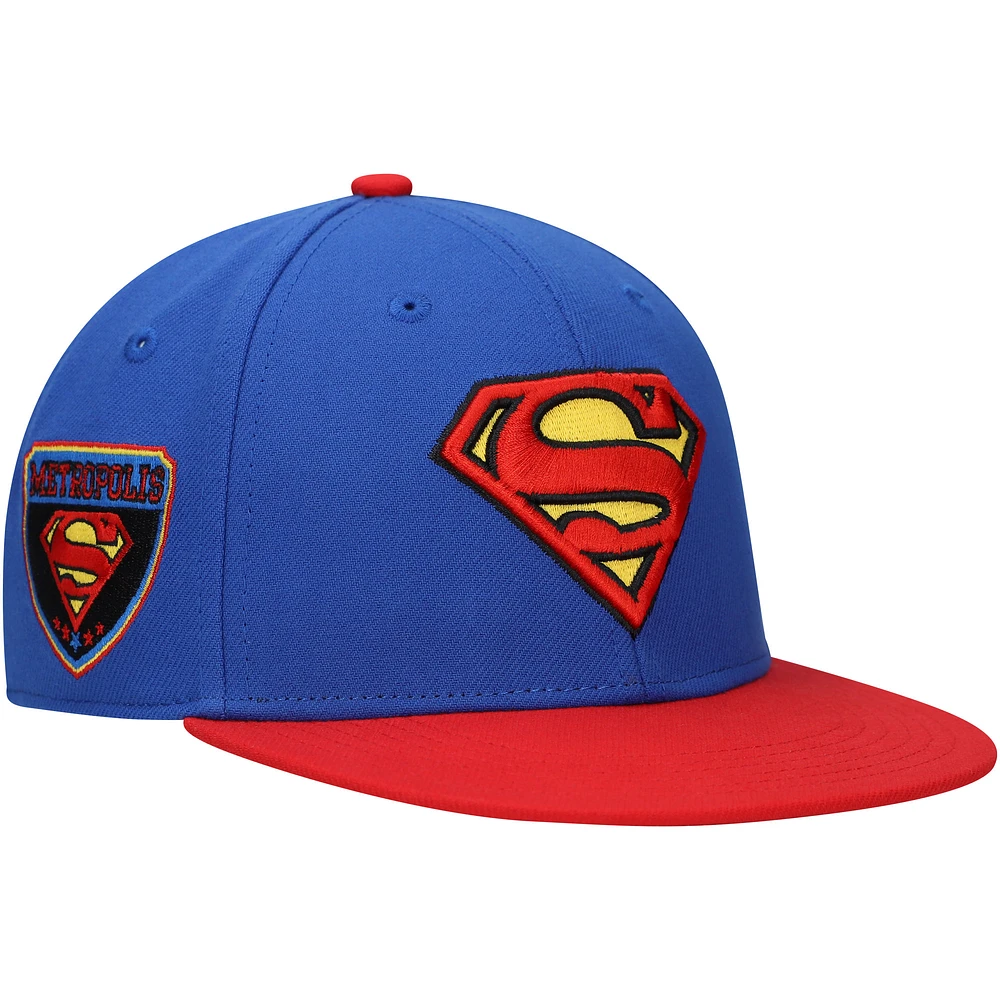 Youth Royal Superman Comic Undervisor Snapback Hat