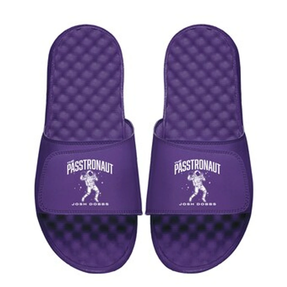 Youth ISlide Joshua Dobbs Purple NFLPA The Passtronaut Slide Sandals