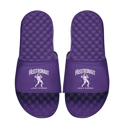Men's ISlide Joshua Dobbs Purple NFLPA The Passtronaut Slide Sandals