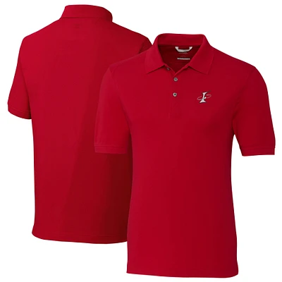 Men's Cutter & Buck Albuquerque Isotopes Big Tall DryTec Advantage Tri-Blend Pique Polo