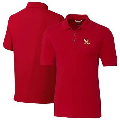 Men's Cutter & Buck Frisco RoughRiders Big Tall DryTec Advantage Tri-Blend Pique Polo