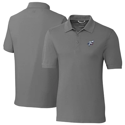 Men's Cutter & Buck Reading Fightin Phils Big Tall DryTec Advantage Tri-Blend Pique Polo