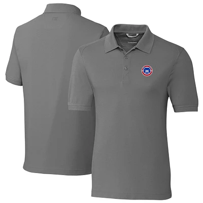 Men's Cutter & Buck South Bend Cubs Big Tall DryTec Advantage Tri-Blend Pique Polo