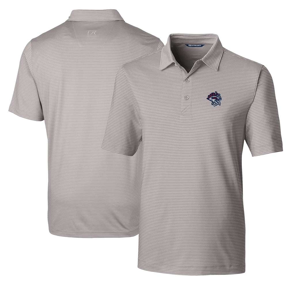 Men's Cutter & Buck Binghamton Rumble Ponies Big Tall Forge Pencil Stripe Stretch Polo