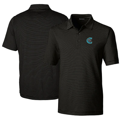 Men's Cutter & Buck Charlotte Knights Big Tall Forge Pencil Stripe Stretch Polo