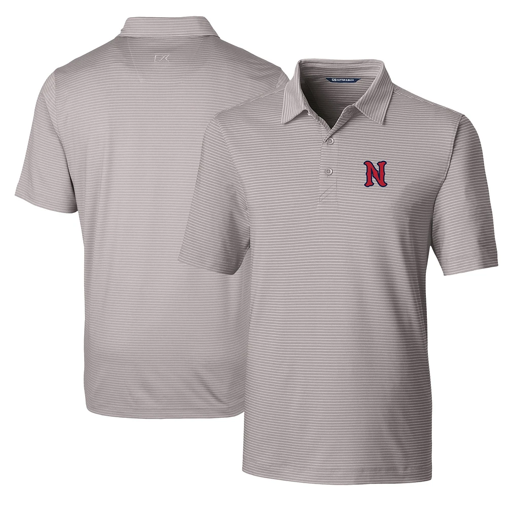 Men's Cutter & Buck Nashville Sounds Big Tall Forge Pencil Stripe Stretch Polo