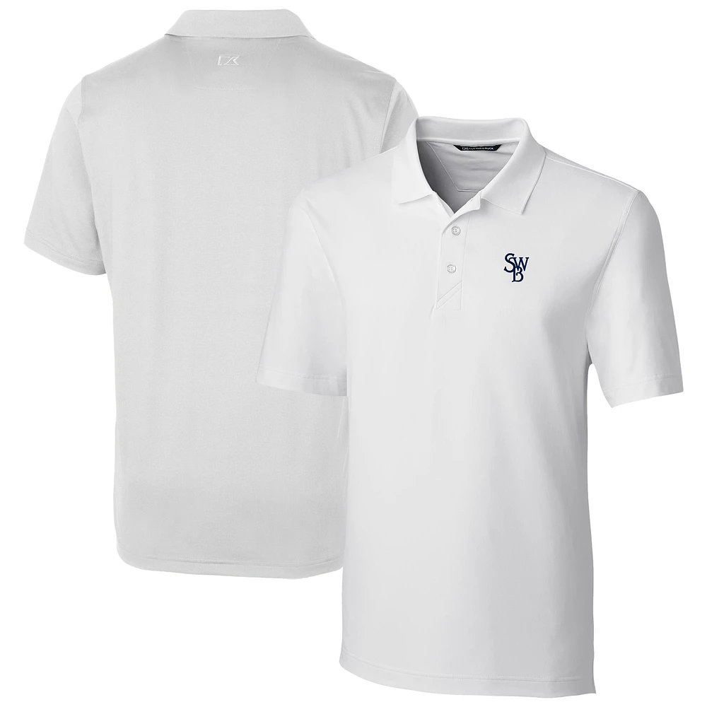 Men's Cutter & Buck Scranton Wilkes-Barre RailRiders Big Tall DryTec Forge Stretch Polo
