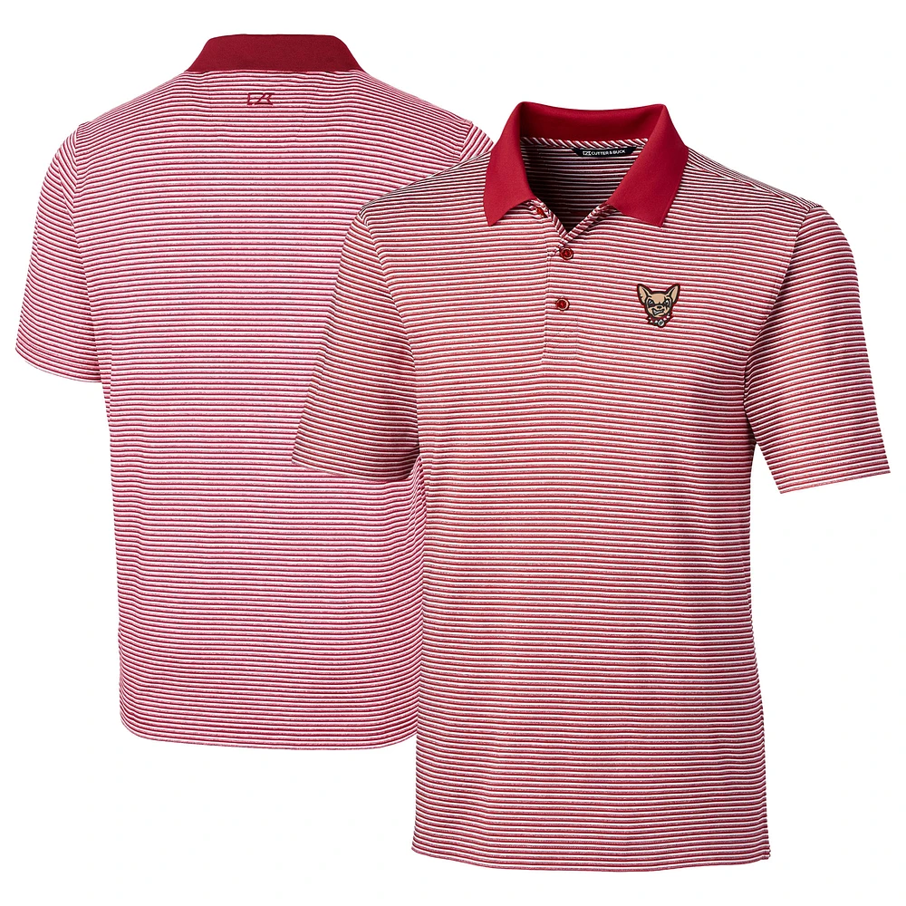 Men's Cutter & Buck El Paso Chihuahuas Big Tall Forge Tonal Stripe Stretch Polo