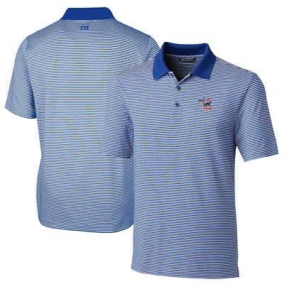 Men's Cutter & Buck Iowa Cubs Big Tall Forge Tonal Stripe Stretch Polo