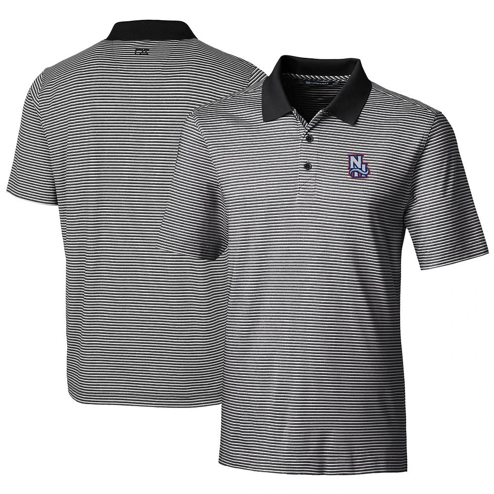 Men's Cutter & Buck New Hampshire Fisher Cats Big Tall Forge Tonal Stripe Stretch Polo