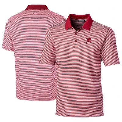 Men's Cutter & Buck Richmond Flying Squirrels Big Tall Forge Tonal Stripe Stretch Polo