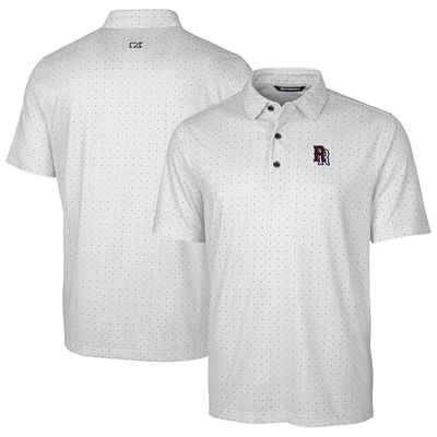 Men's Cutter & Buck Charcoal Round Rock Express Big Tall DryTec Pike Double Dot Print Stretch Polo