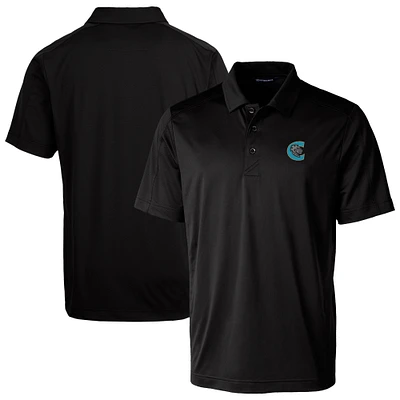 Men's Cutter & Buck Charlotte Knights Big Tall Prospect Textured Stretch Polo