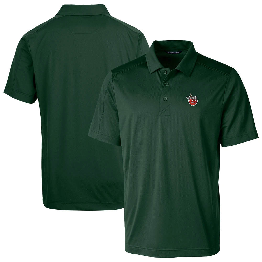 Men's Cutter & Buck Hunter Green Fort Wayne TinCaps Big Tall Prospect Textured Stretch Polo