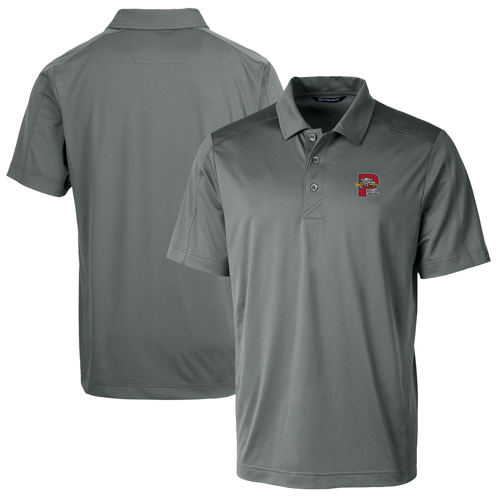 Men's Cutter & Buck Portland Sea Dogs Big Tall Prospect Textured Stretch Polo