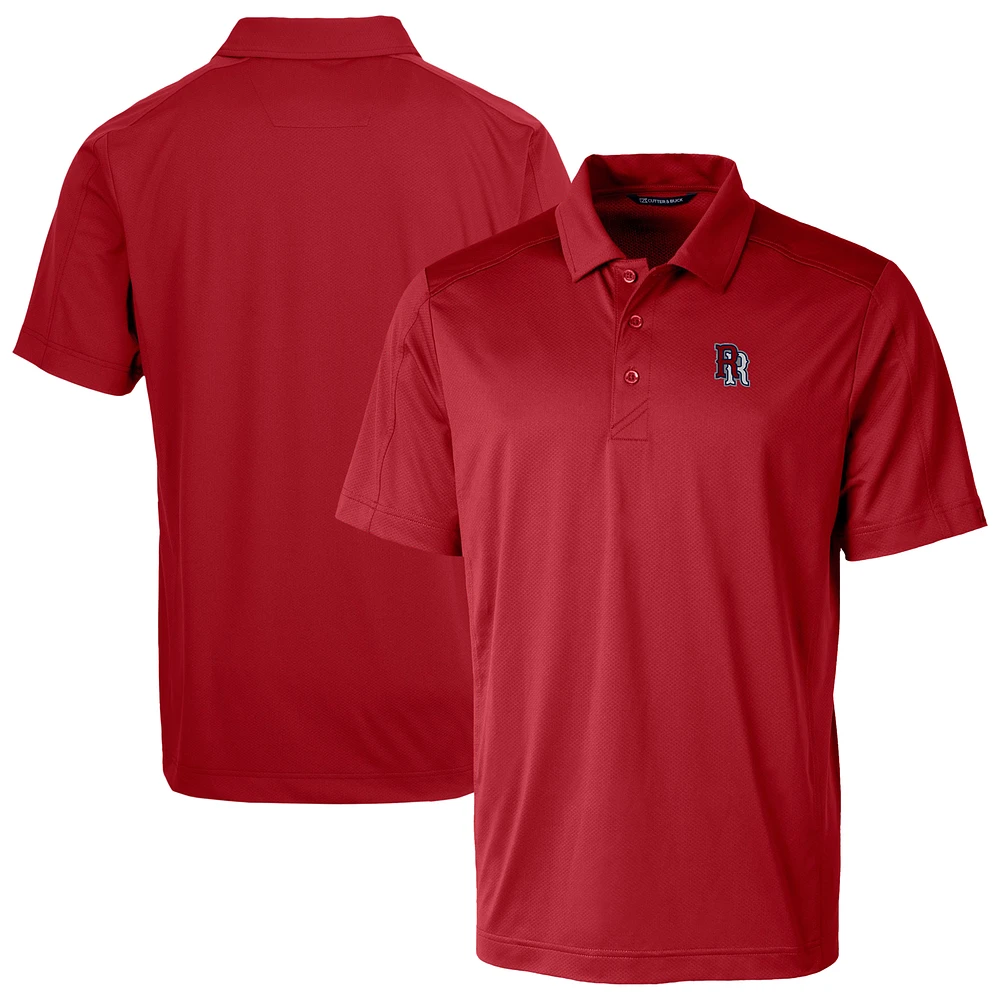 Men's Cutter & Buck Round Rock Express Big Tall Prospect Textured Stretch Polo