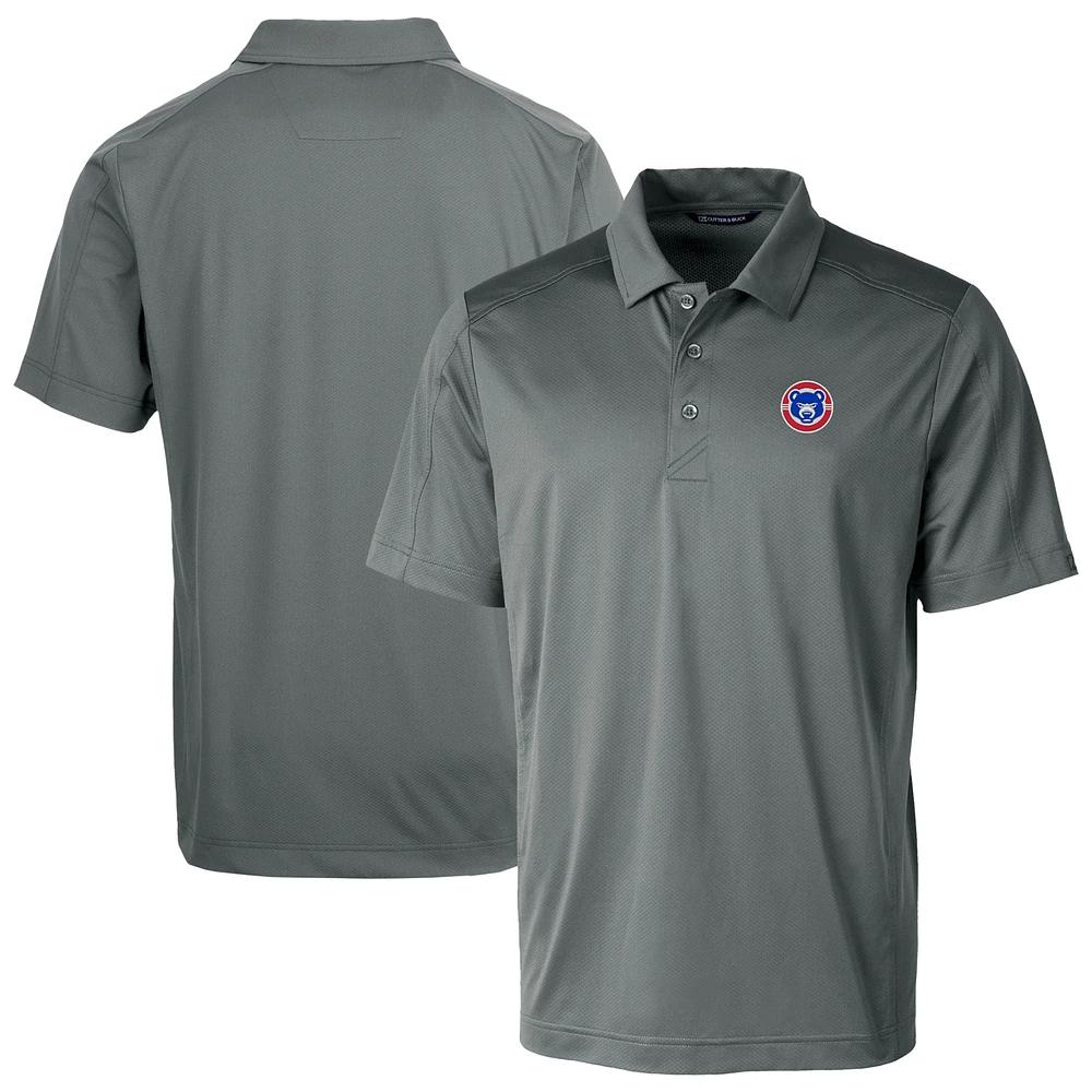Men's Cutter & Buck South Bend Cubs Big Tall Prospect Textured Stretch Polo