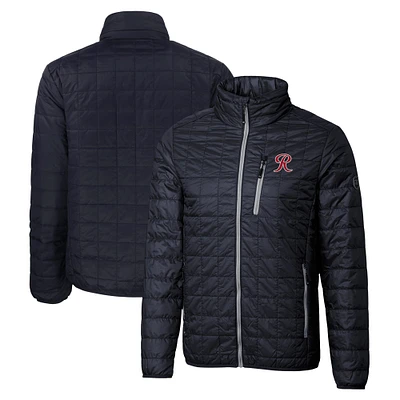 Men's Cutter & Buck Navy Tacoma Rainiers Rainier PrimaLoft Big Tall Eco Insulated Full-Zip Puffer Jacket