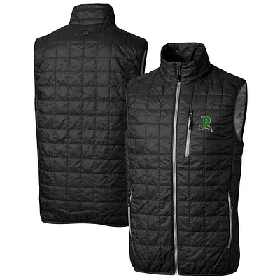 Men's Cutter & Buck Dayton Dragons Rainier PrimaLoft Big Tall Eco Insulated Full-Zip Puffer Vest