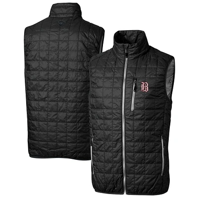 Men's Cutter & Buck Birmingham Barons Rainier PrimaLoft Big Tall Eco Insulated Full-Zip Puffer Vest