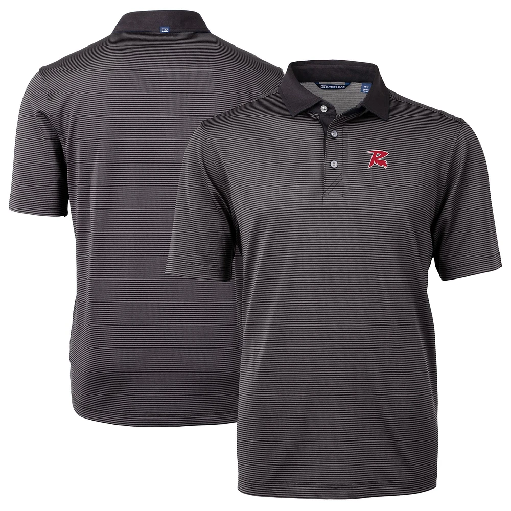 Men's Cutter & Buck Richmond Flying Squirrels Big Tall Virtue Eco Pique Micro Stripe Recycled Polo