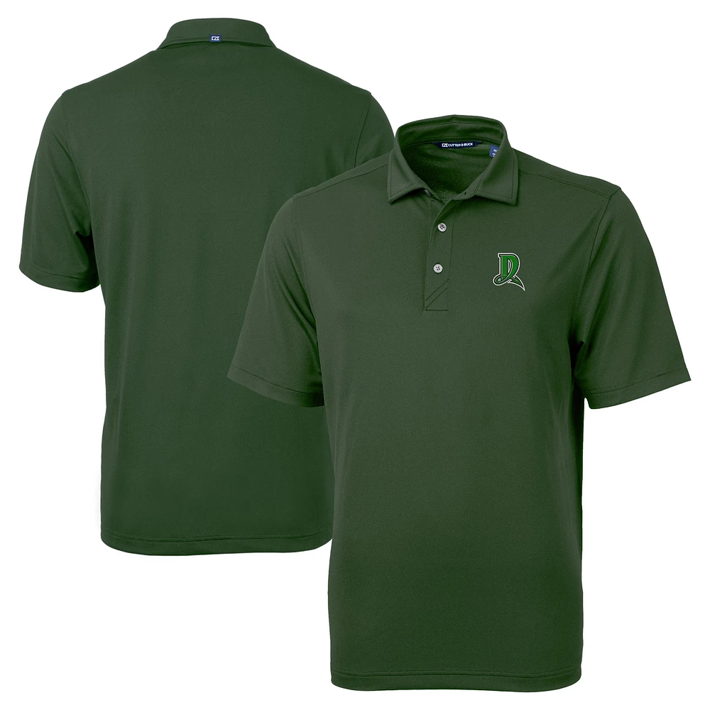 Men's Cutter & Buck Hunter Green Dayton Dragons Big Tall Virtue Eco Pique Recycled Polo