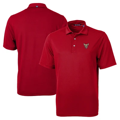 Men's Cutter & Buck Red El Paso Chihuahuas Big Tall Virtue Eco Pique Recycled Polo