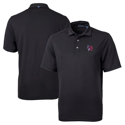 Men's Cutter & Buck Black Buffalo Bisons Big Tall Virtue Eco Pique Recycled Polo