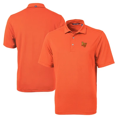 Men's Cutter & Buck Orange Las Vegas 51s Big Tall Virtue Eco Pique Recycled Polo