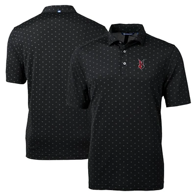 Men's Cutter & Buck Indianapolis Indians Big Tall Virtue Eco Pique Tile Print Recycled Polo